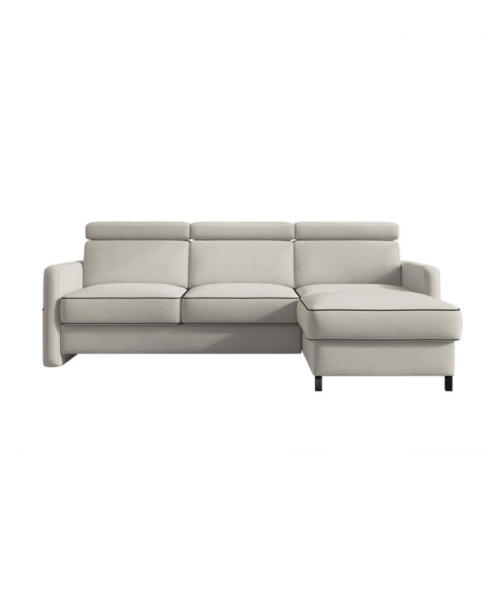Lima corner sofa, sleeping function, container, adjustable headrests Gr1 - Image 2