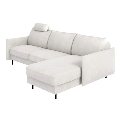 Lucca Etap corner sofa, leather, L1