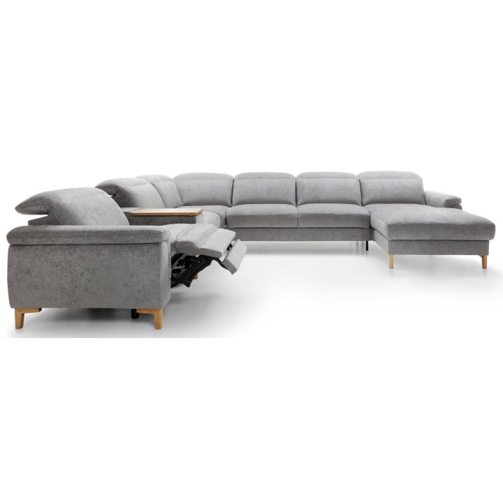 MIA 1.5RF-Mod-Prime-1.5RF-TE-3F-REC/BK corner sofa 1 battery Bydgoskie Meble - Image 2