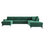 Modesto U-shaped corner sofa, sleeping function, Gr5 container