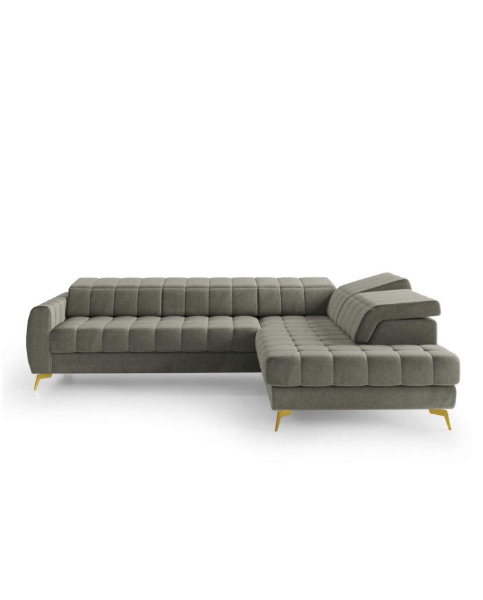 Vesta corner sofa, sleeping function, container, adjustable headrests Gr1 - Image 2