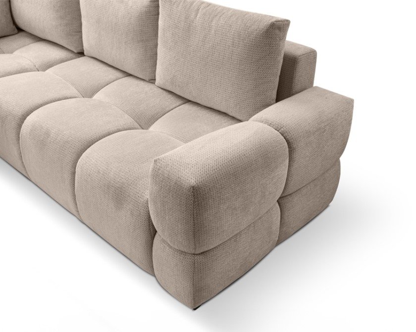 PROMOTION - TAREMI fold-out corner sofa - Artico fabric - Image 4
