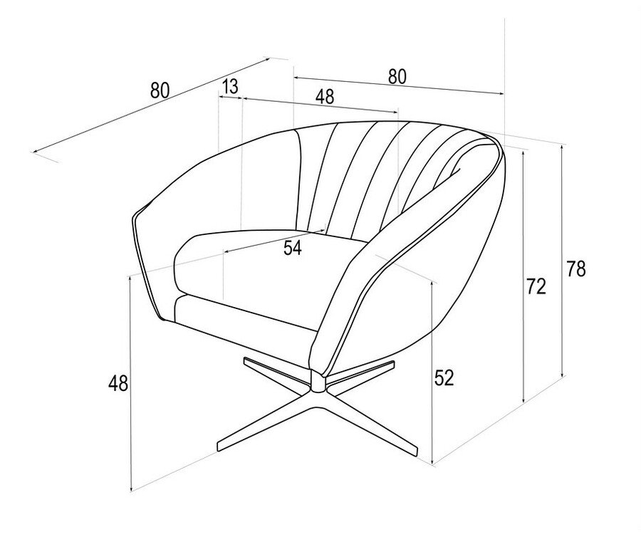 HEBE Gr1 swivel chair - Image 2