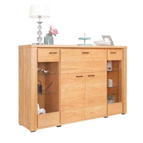 HIGH CHEST WITH NATURA STRIP
