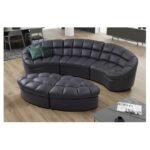 NEPAL leather corner sofa