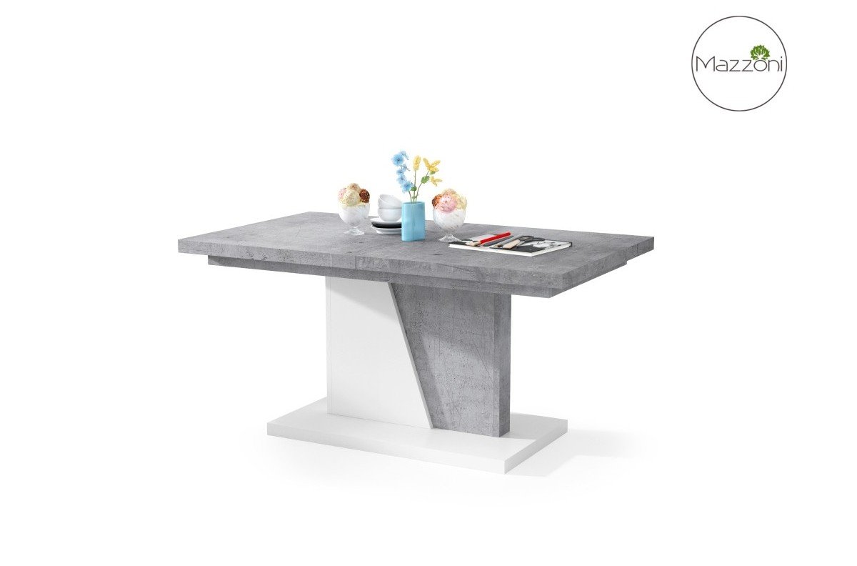 NOIR Millenium Concrete/White - MODERN FOLDING BENCH FOR THE LIVING ROOM - Image 5