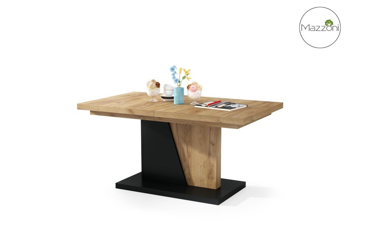 NOIR Craft oak gold/black - MODERN FOLDING BENCH FOR THE LIVING ROOM - Image 5