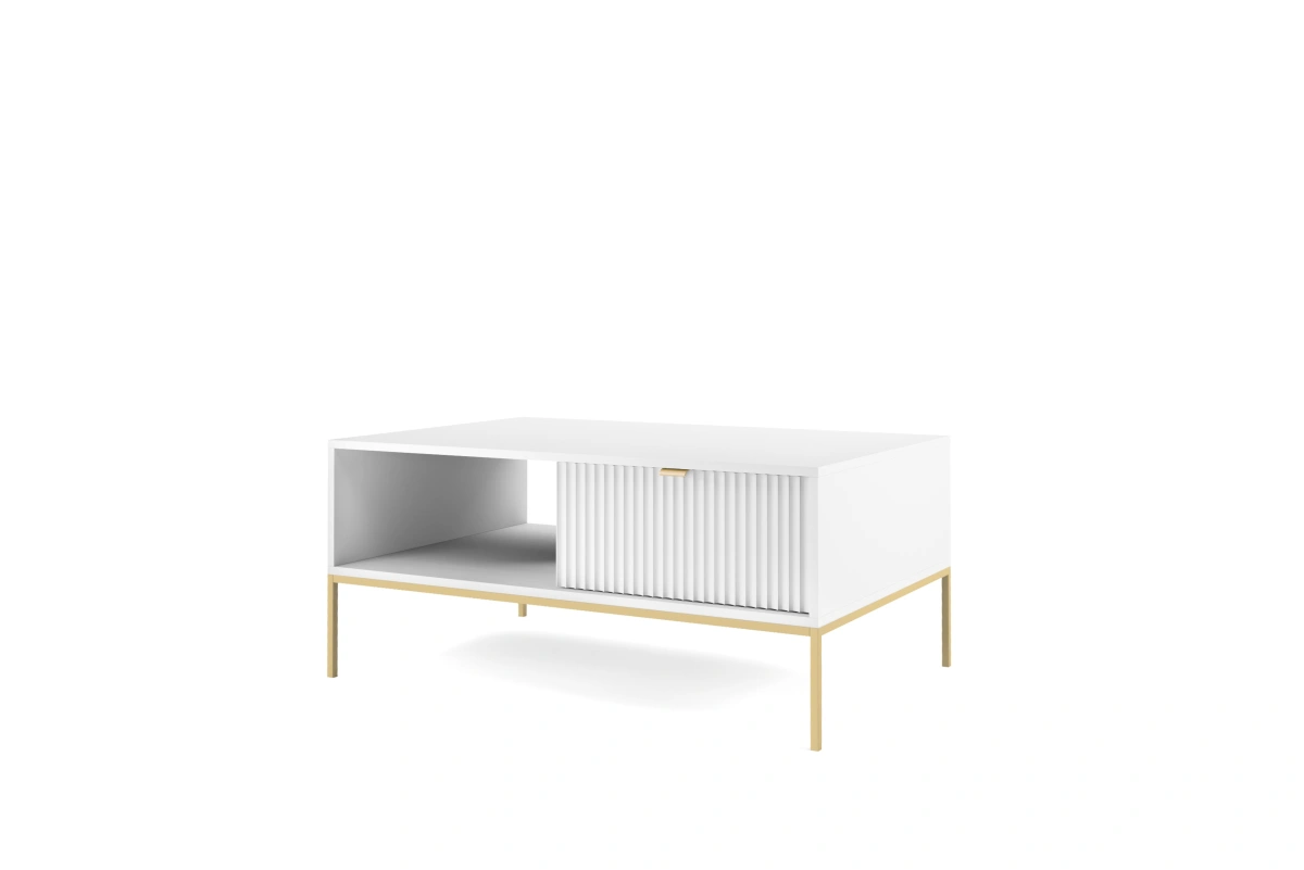 Nova L-104 coffee table, white - Image 4
