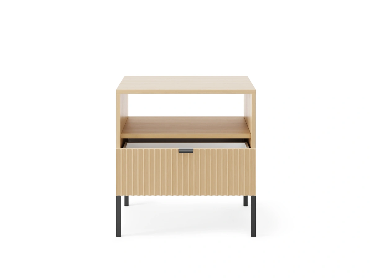 Nova bedside table with drawer S-54, Vicenza oak - Image 3
