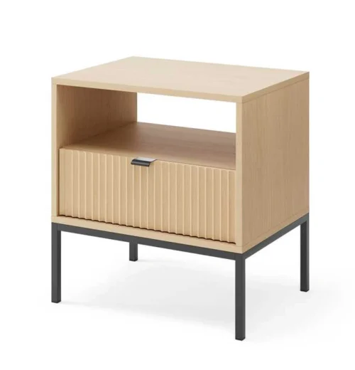 Nova bedside table with drawer S-54, Vicenza oak