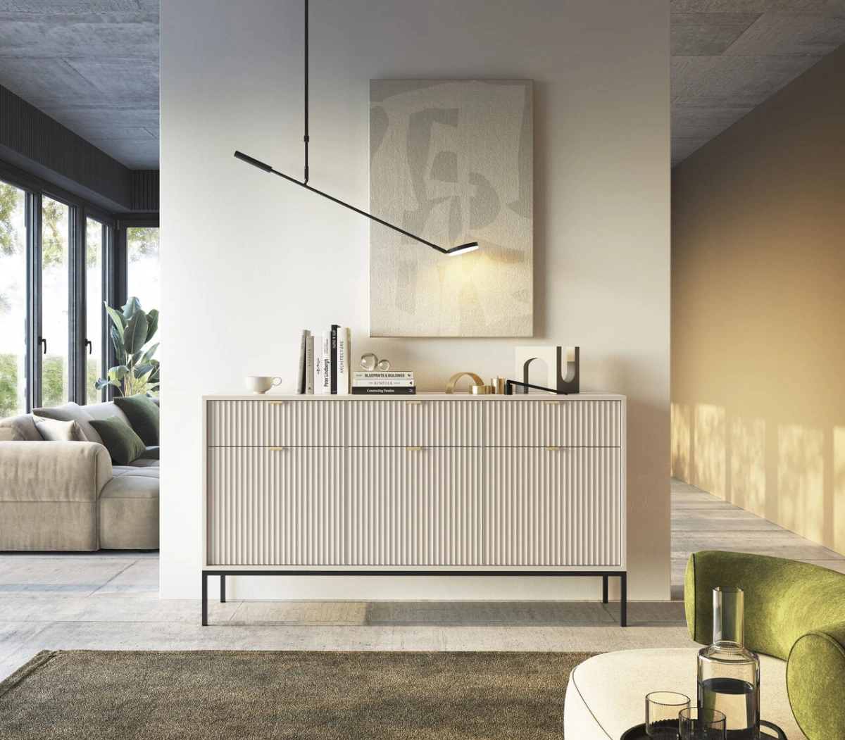 Nova chest of drawers KSZ-154 cashmere - Image 6