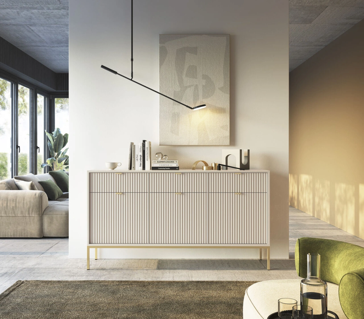 Nova chest of drawers KSZ-154 cashmere - Image 7