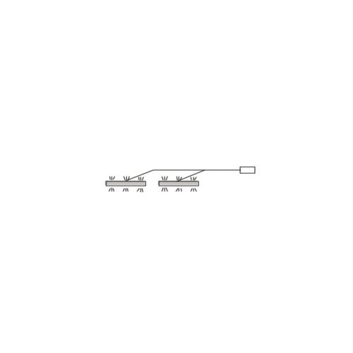 Hayato IZLED08-02-WN01 Forte 2-point neutral LED lighting