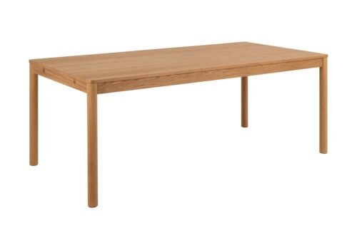 PACIFIC natural oak 200×100 cm – wooden table in bohemian / Scandinavian style