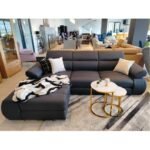 PANAMA corner sofa 262x180 Madras Dark Blue