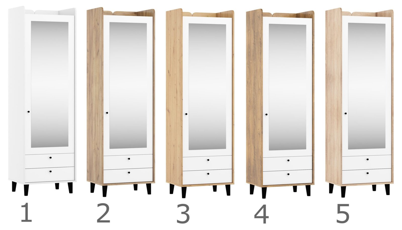 DOLCE 21 furniture, 2SL wardrobe - Image 7