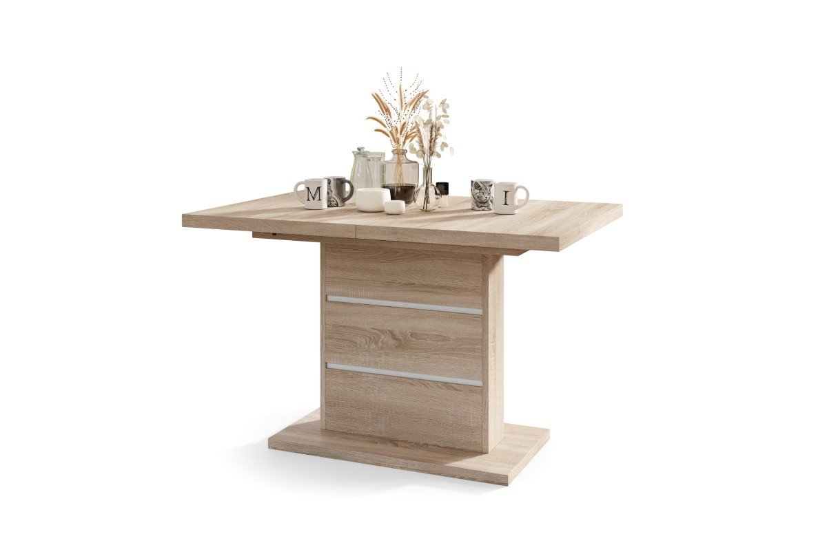 PIANO Sonoma oak/white insert set - MODERN TABLE, UP TO 200 cm LENGTH! - Image 7