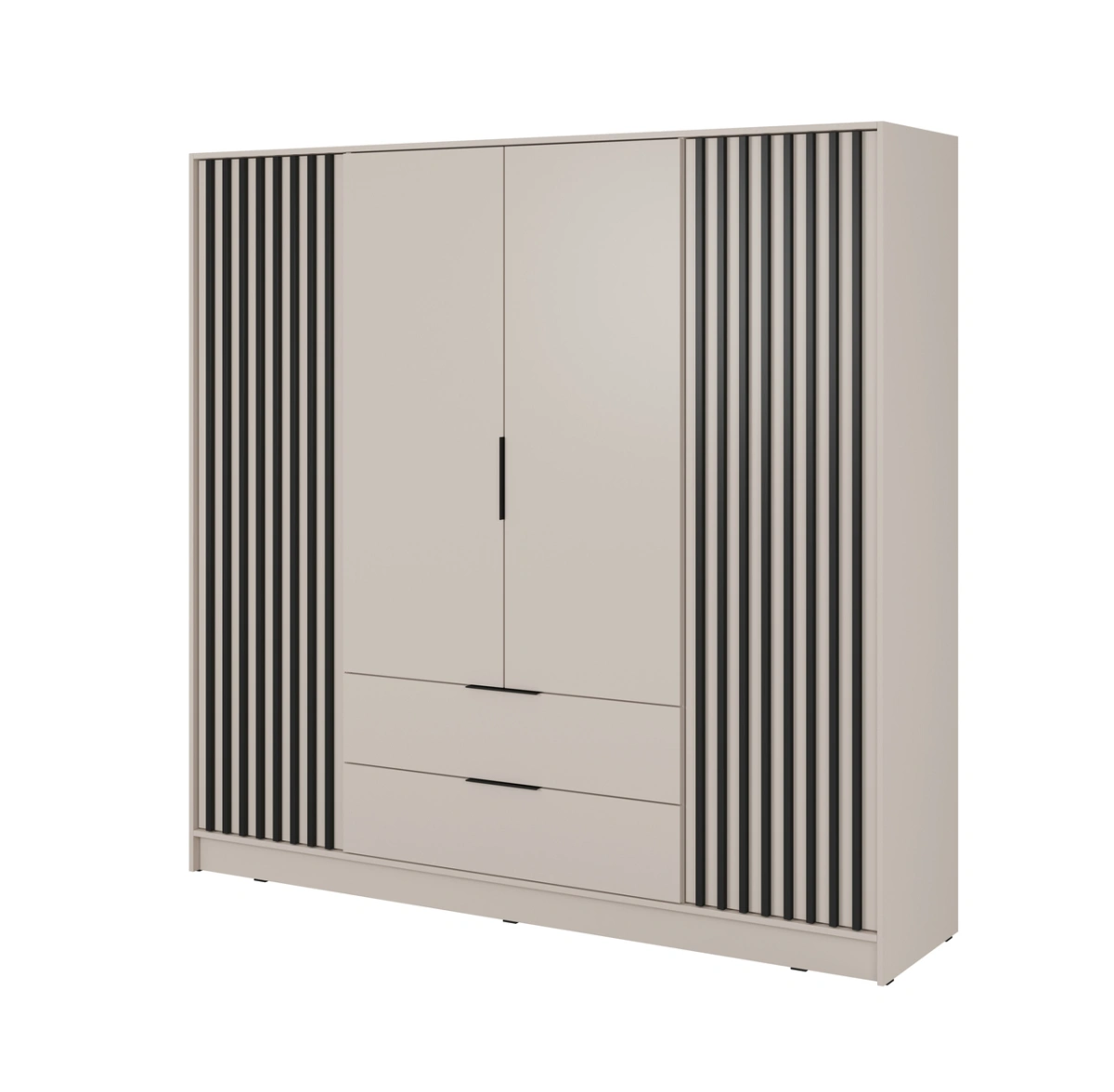 Nelly 4D wardrobe with cashmere lattice - Image 2