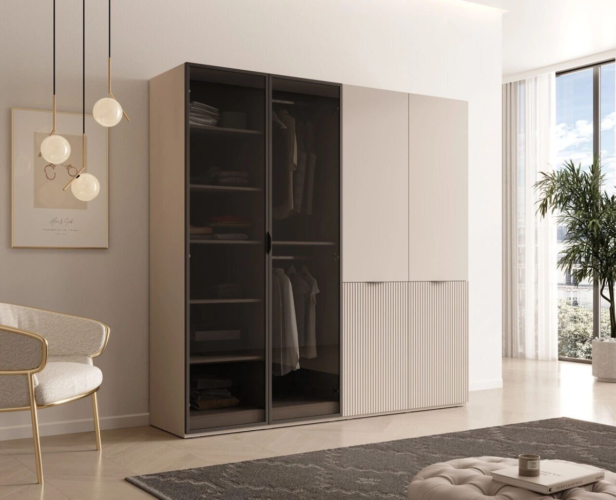 Sandbox Nova cabinets 202 cm cashmere + antisol - 2 parts