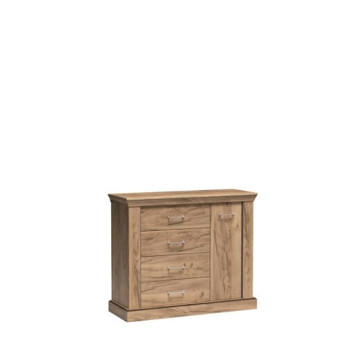 ANTICA-2 – Chest of drawers 1D4S Kraft gold color