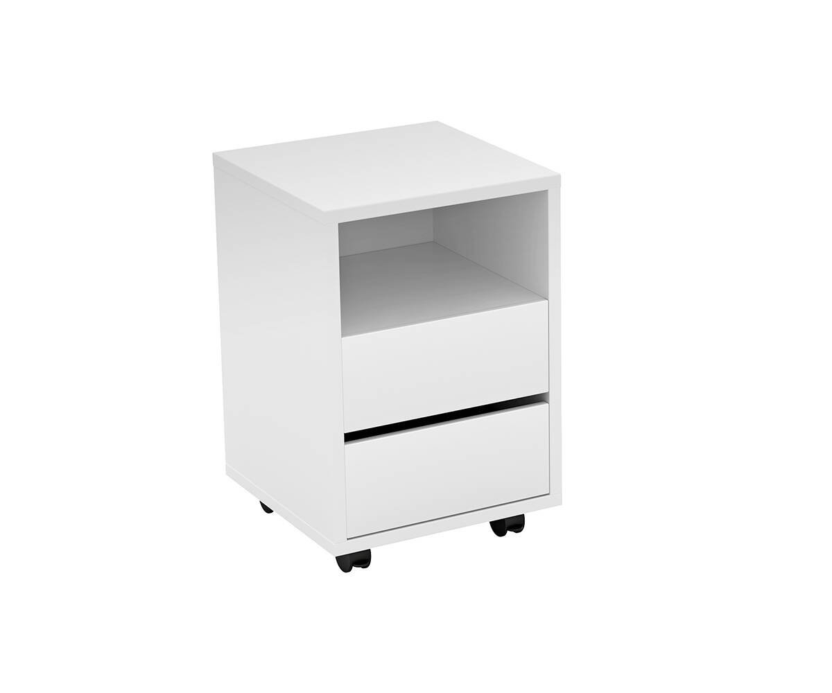 Agapi – white container with 2 drawers