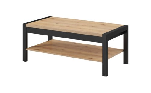 Aktiv coffee table, Taurus oak / black legs