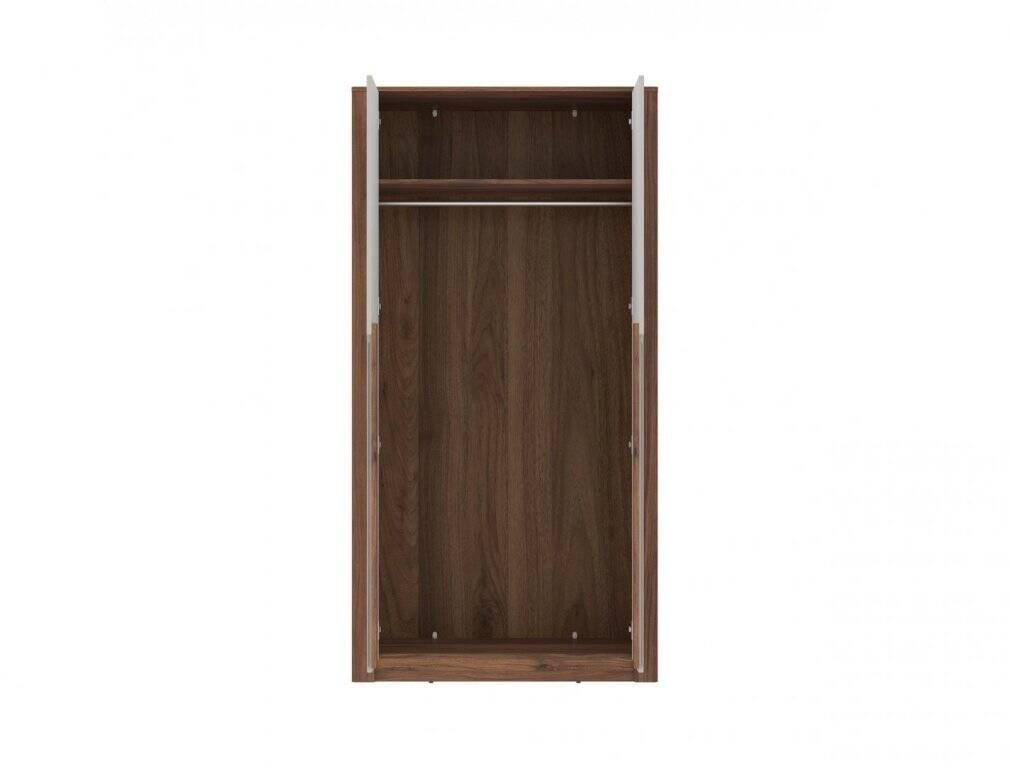 Amarillo AMAS01 - 2-door wardrobe, Żuławski Walnut/Moonlight Classic - Image 2