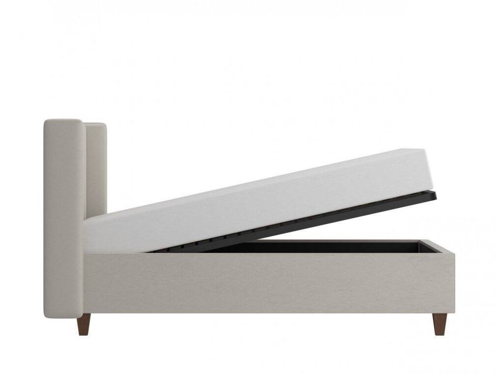 Amarillo Zenna Z4150 - Soft bed 140 cm with silky beige frame - Image 3
