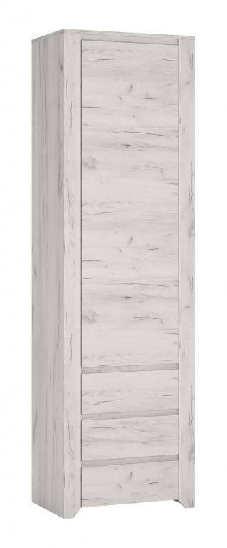 Angel TYPE-10 – Chest of drawers 1D-3S oak white Craft