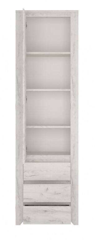 Angel TYPE-10 - Chest of drawers 1D-3S oak white Craft - Image 2