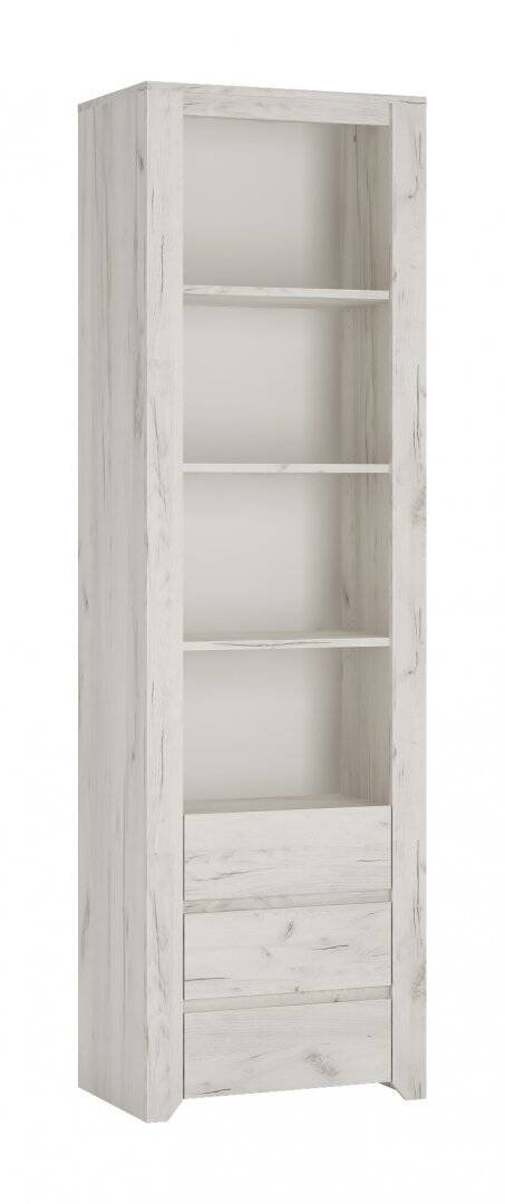Angel TYPE-11 – 3S shelf, oak white, craftsman style
