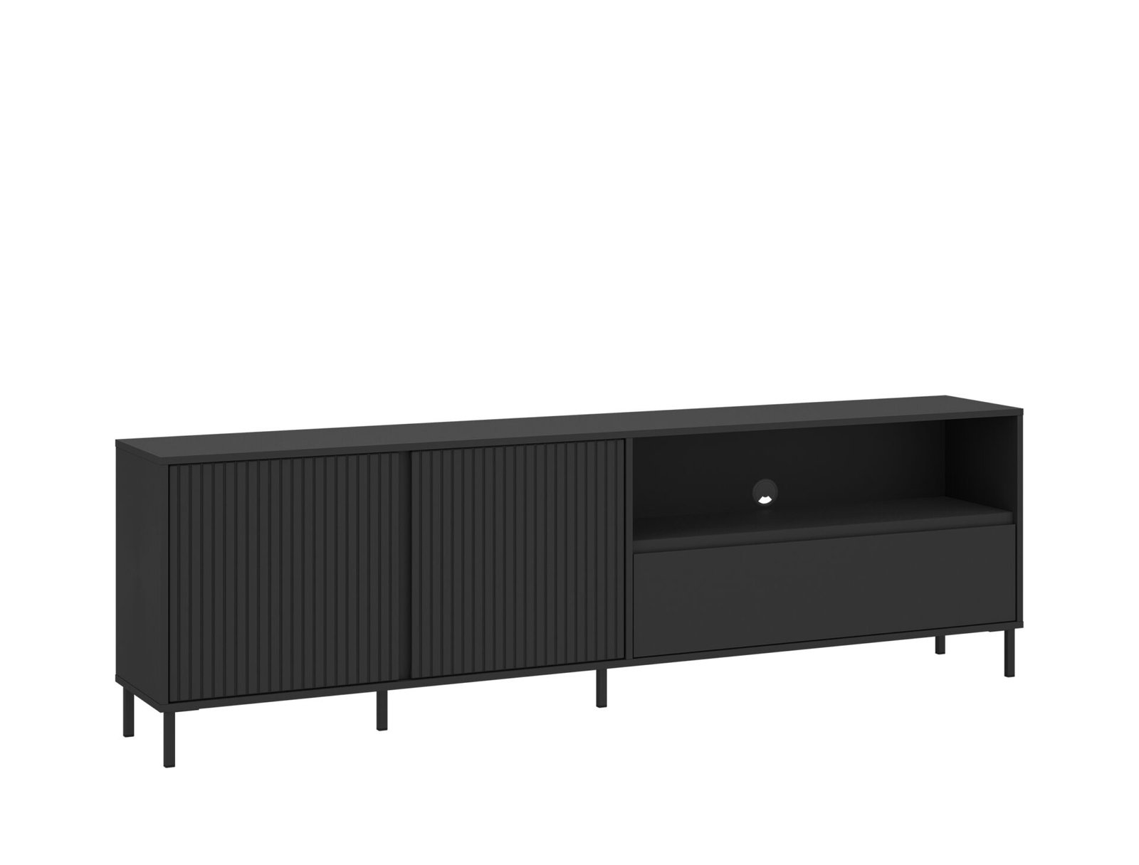 Avenale AVEF03 - TV cabinet 2D1S Anthracite color