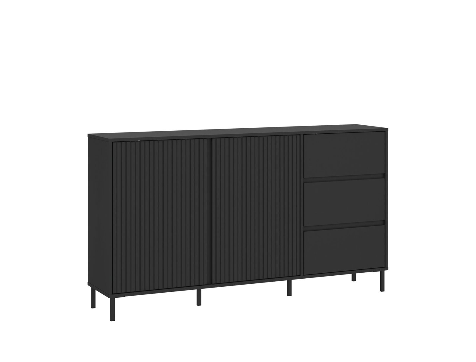 Avenale AVEK01 - Chest of drawers 2D3S Anthracite color
