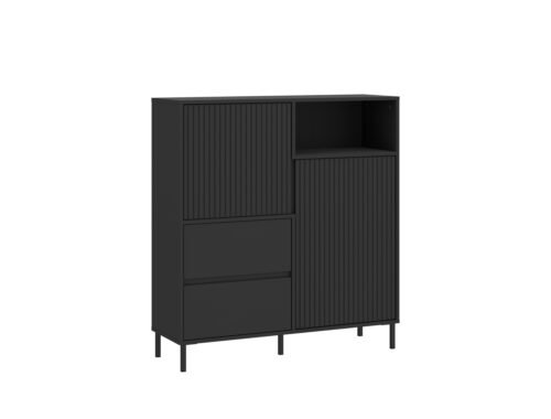 Avenale AVEK03 – Chest of drawers 2D2S Anthracite color