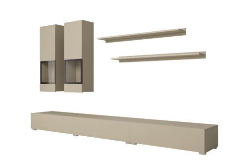 Baros – Light beige wall cabinet