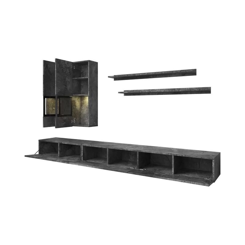 Bar Schiefer wall cabinet