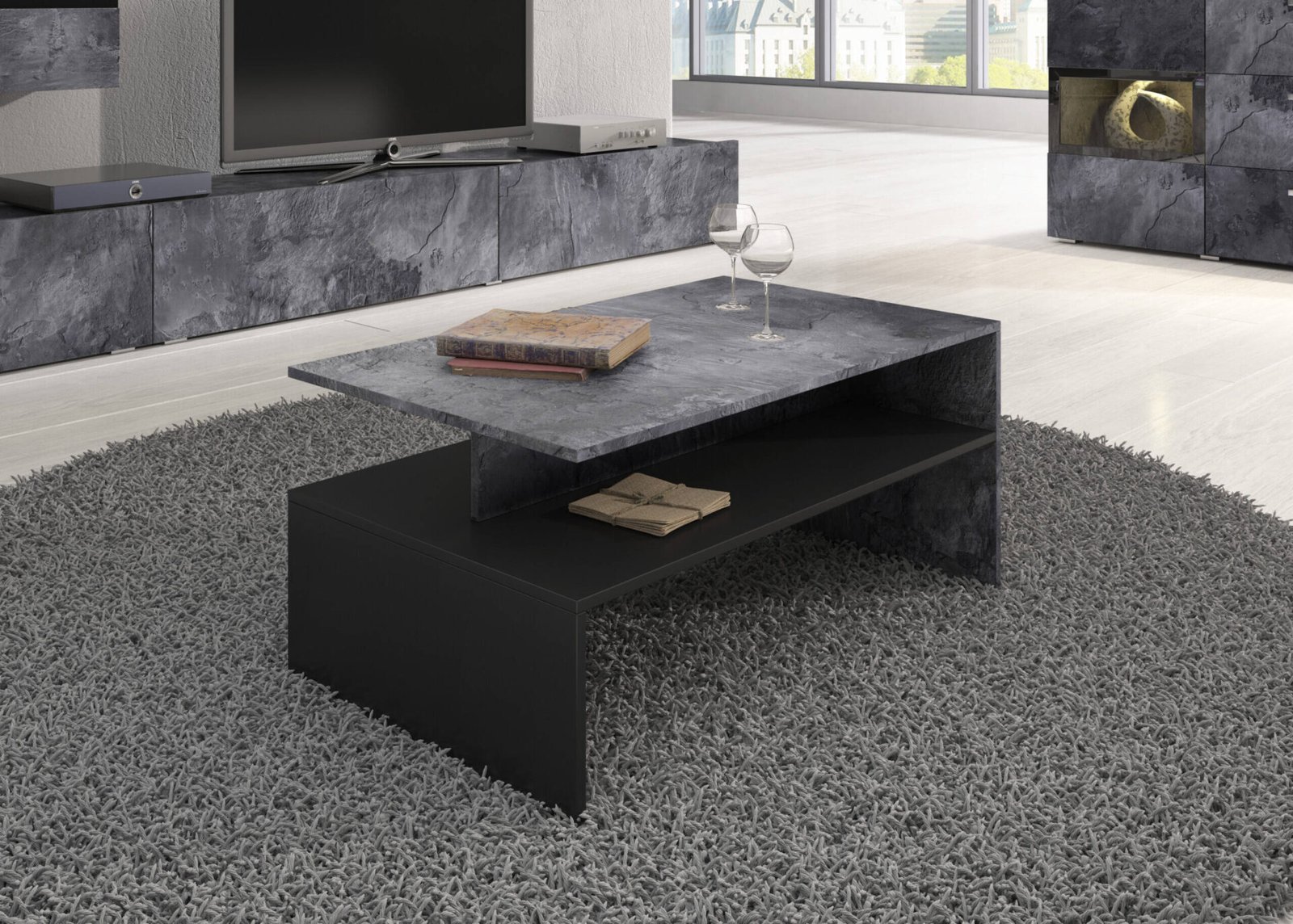 Bar coffee table Schiefer - Image 2