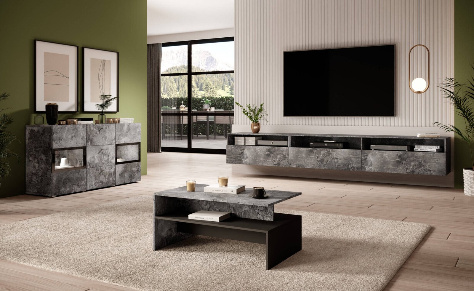 Bar coffee table Schiefer - Image 5