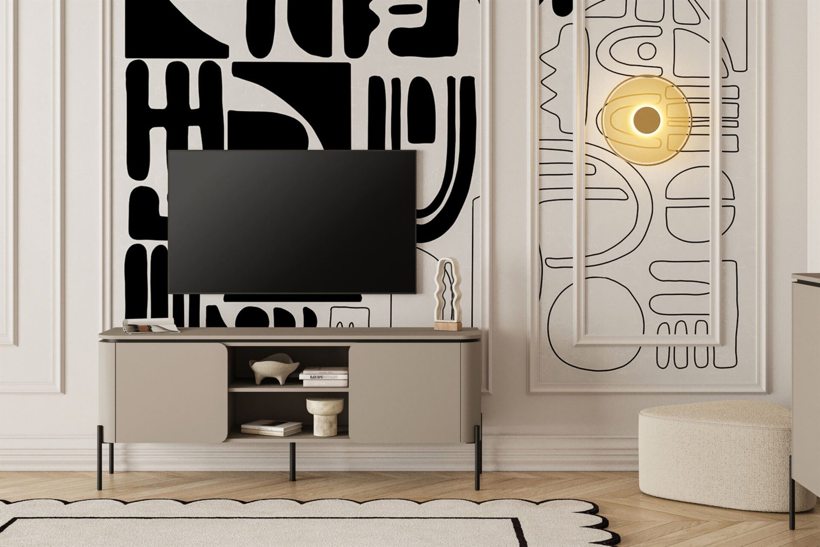 Bello - Congo two-door TV cabinet - Image 7