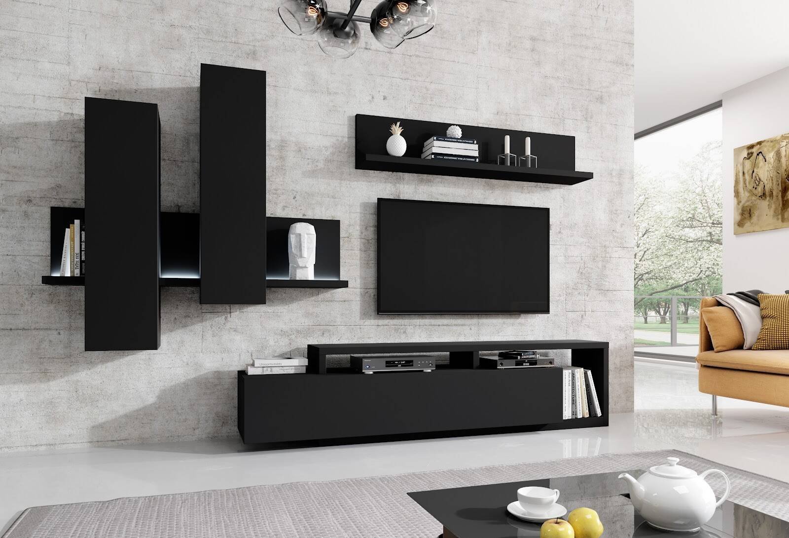 Bota wall cabinet 01+04+40 black - Image 2