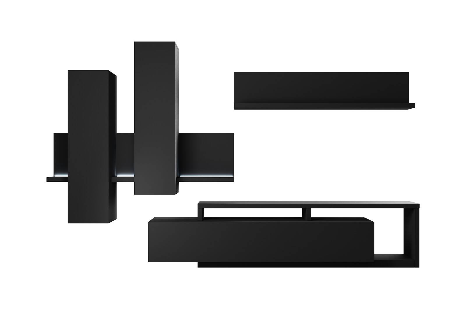 Bota wall cabinet 01+04+40 black - Image 3