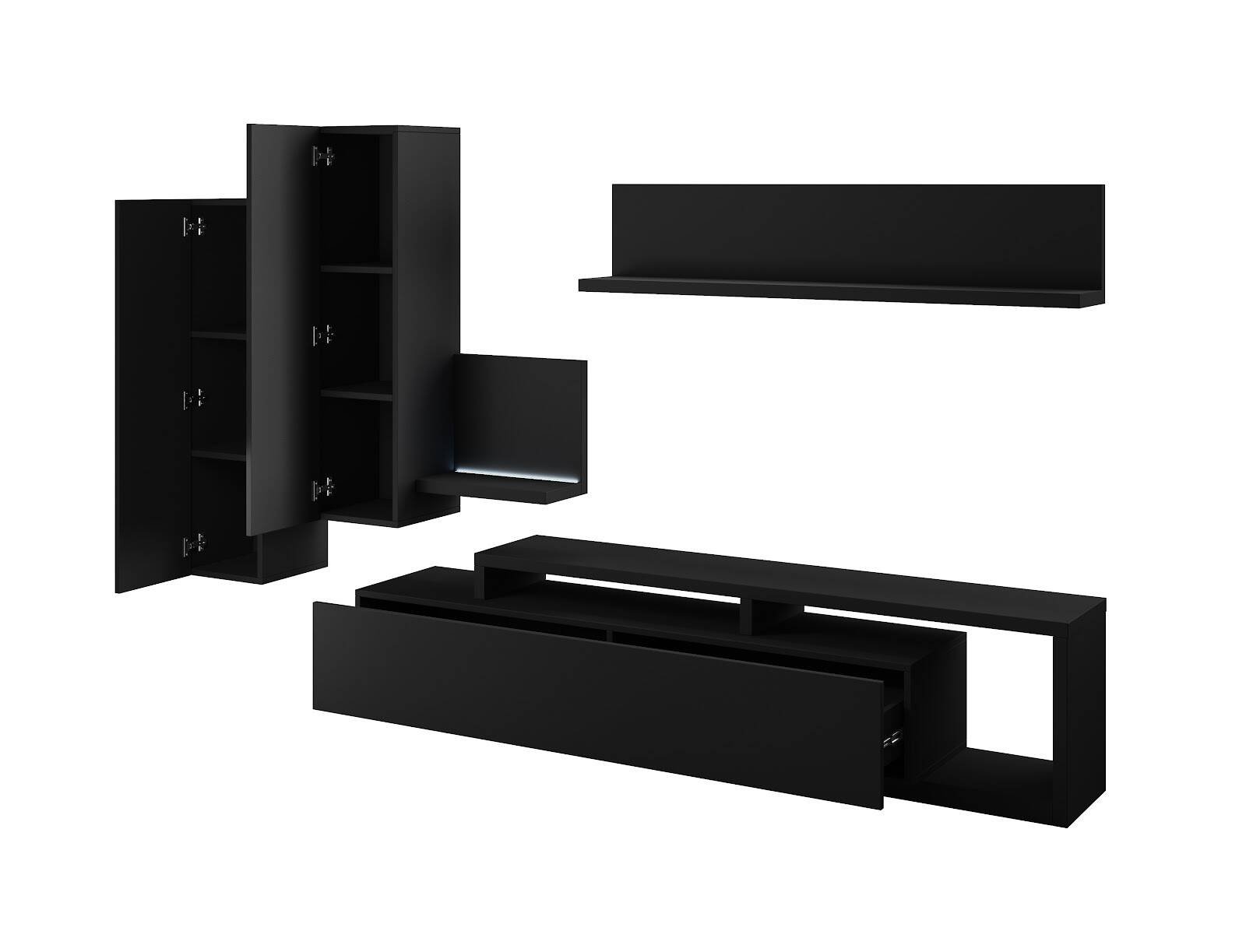 Bota wall cabinet 01+04+40 black - Image 4