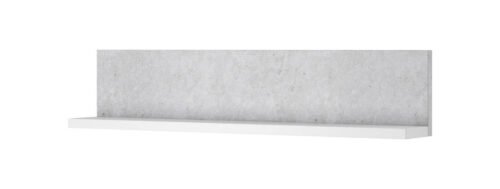Bota hanging shelf, white / Colorado concrete