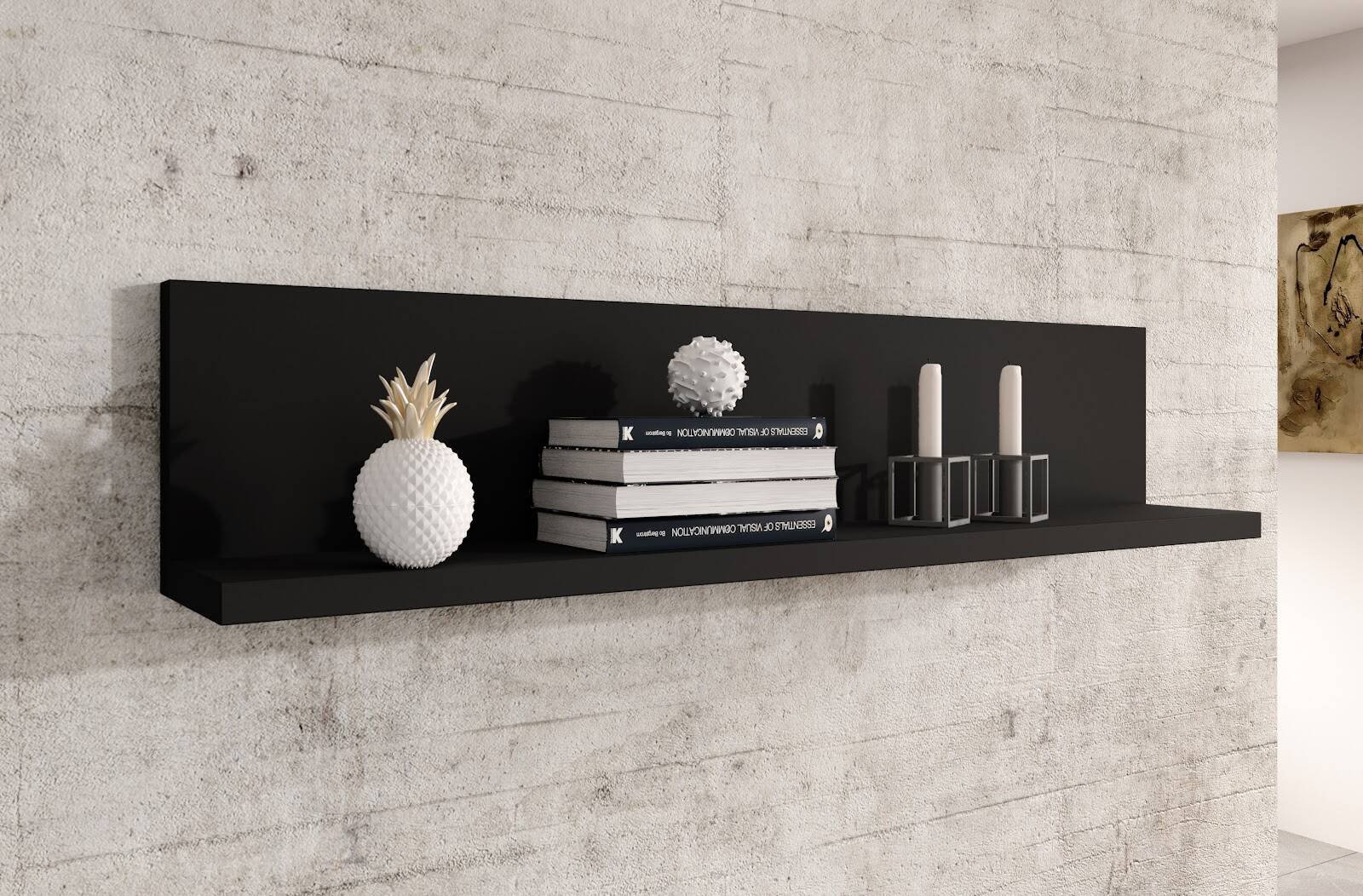Bota black hanging shelf - Image 2
