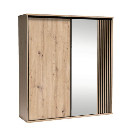 CALI-15 – 2D wardrobe with sliding doors, “Artisan”