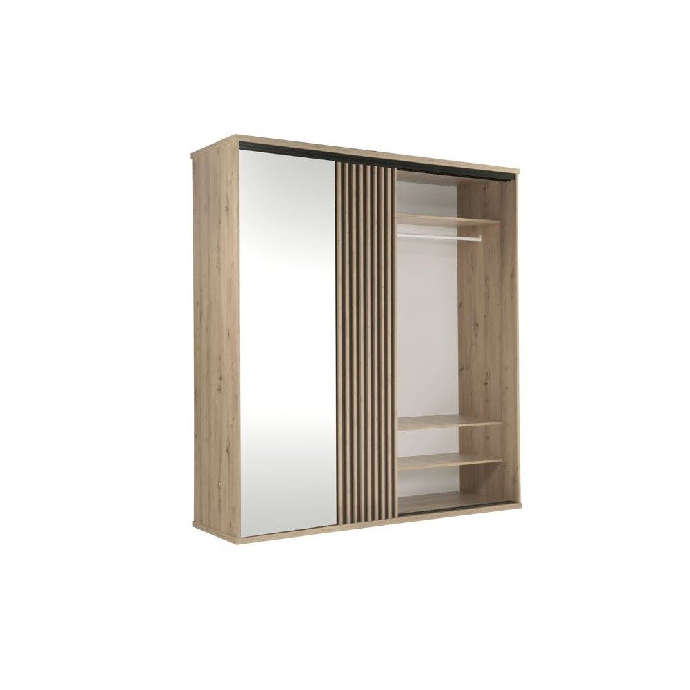 CALI-15 - 2D wardrobe with sliding doors, "Artisan" - Image 2