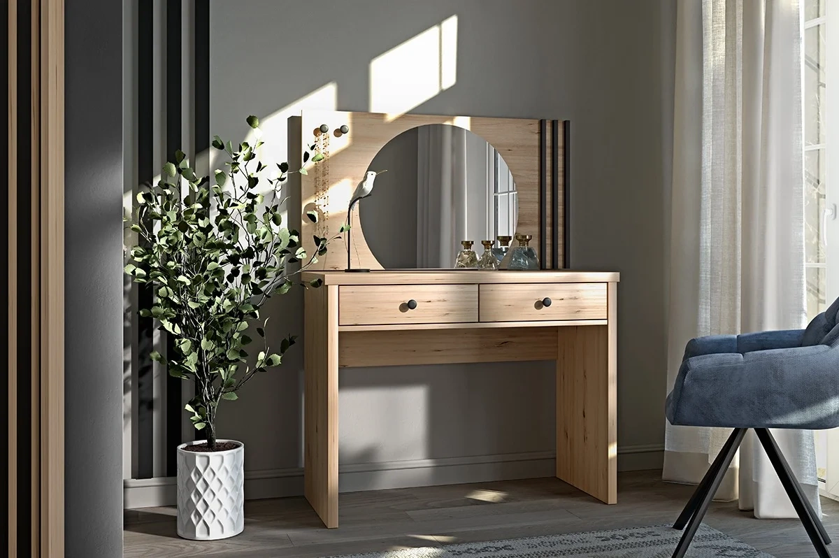 CALI-21 - Craftsman dressing table mirror - Image 5