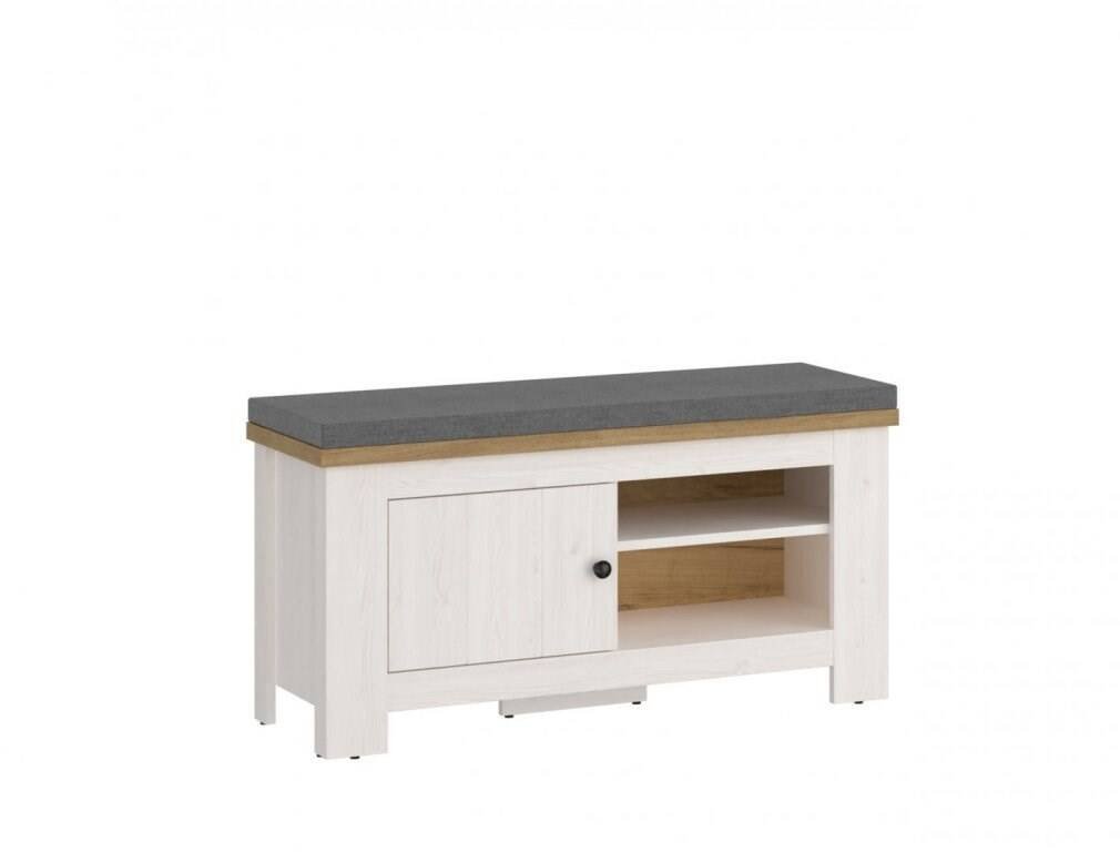 Celesto CELGD1 – single-door bench, Sibiu larch/coastal oak imitation