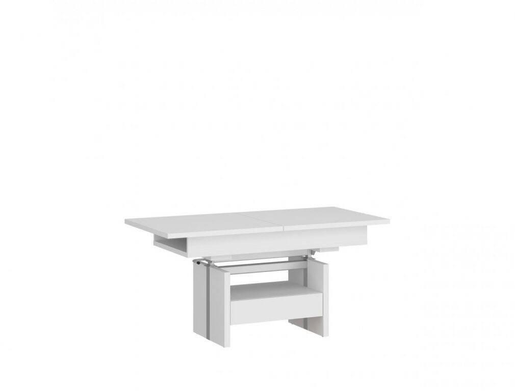 Cortado CRTT02 - Bench, Extendable Coffee Table 1S, Alpine White