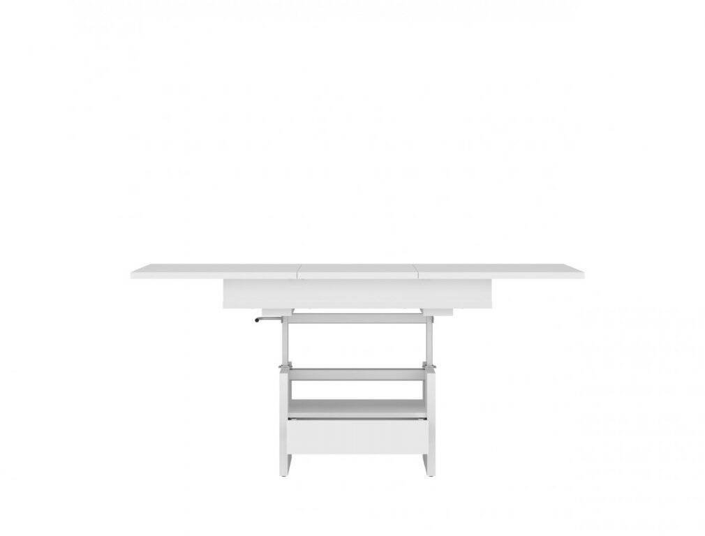Cortado CRTT02 - Bench, Extendable Coffee Table 1S, Alpine White - Image 2